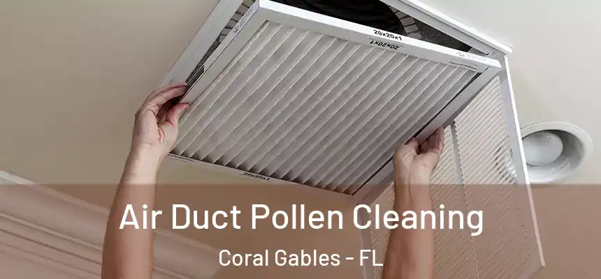 Air Duct Pollen Cleaning Coral Gables - FL